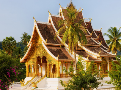 Croisière Laos - Temple Wat Ho Pha Bang